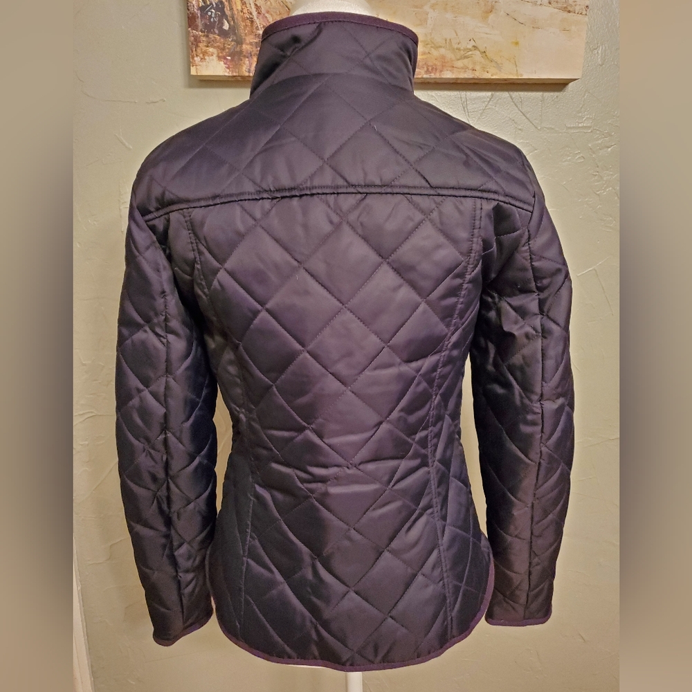 NWOT H&M navy quilted jacket - Picture 3 of 4